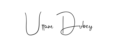 Also You can easily find your signature by using the search form. We will create Uttam Dubey name handwritten signature images for you free of cost using Andilay-7BmLP sign style. Uttam Dubey signature style 4 images and pictures png