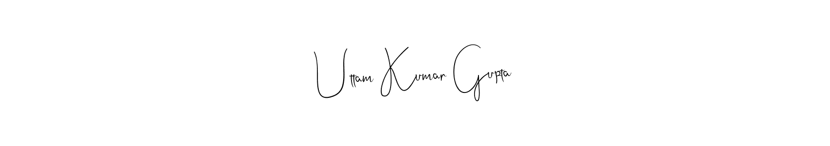It looks lik you need a new signature style for name Uttam Kumar Gupta. Design unique handwritten (Andilay-7BmLP) signature with our free signature maker in just a few clicks. Uttam Kumar Gupta signature style 4 images and pictures png
