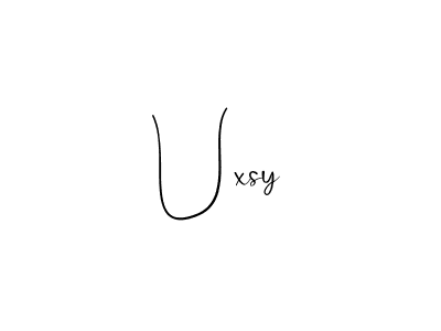 It looks lik you need a new signature style for name Uxsy. Design unique handwritten (Andilay-7BmLP) signature with our free signature maker in just a few clicks. Uxsy signature style 4 images and pictures png