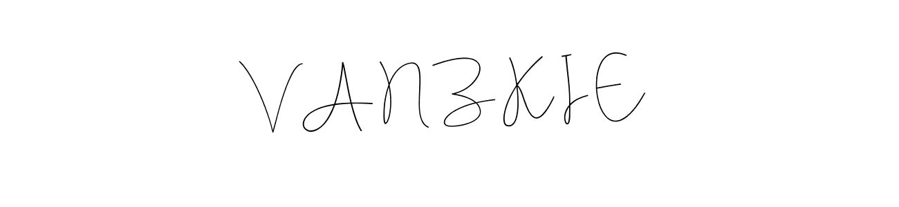 You can use this online signature creator to create a handwritten signature for the name V A N Z K I E. This is the best online autograph maker. V A N Z K I E signature style 4 images and pictures png