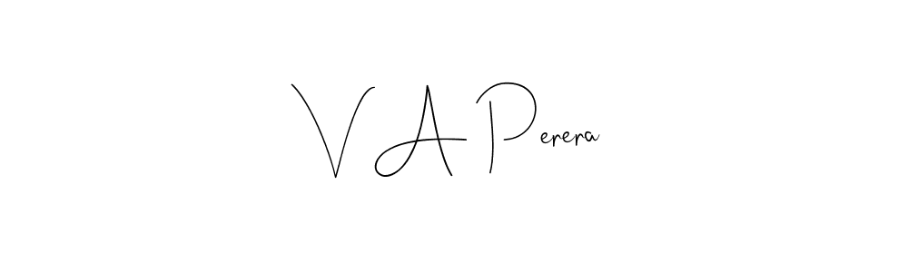 This is the best signature style for the V A Perera name. Also you like these signature font (Andilay-7BmLP). Mix name signature. V A Perera signature style 4 images and pictures png