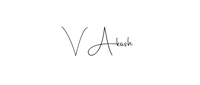 See photos of V Akash official signature by Spectra . Check more albums & portfolios. Read reviews & check more about Andilay-7BmLP font. V Akash signature style 4 images and pictures png