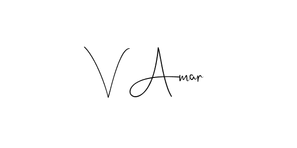 Make a short V Amar signature style. Manage your documents anywhere anytime using Andilay-7BmLP. Create and add eSignatures, submit forms, share and send files easily. V Amar signature style 4 images and pictures png