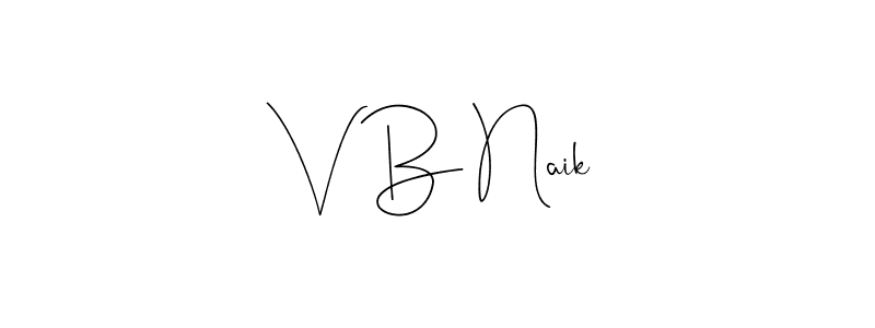 Here are the top 10 professional signature styles for the name V B Naik. These are the best autograph styles you can use for your name. V B Naik signature style 4 images and pictures png