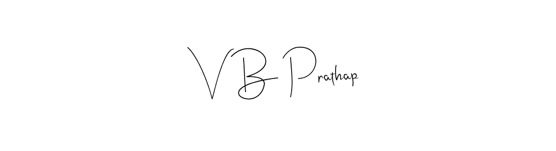 V B Prathap stylish signature style. Best Handwritten Sign (Andilay-7BmLP) for my name. Handwritten Signature Collection Ideas for my name V B Prathap. V B Prathap signature style 4 images and pictures png