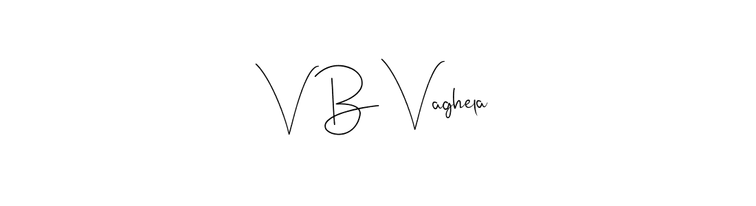 How to Draw V B Vaghela signature style? Andilay-7BmLP is a latest design signature styles for name V B Vaghela. V B Vaghela signature style 4 images and pictures png