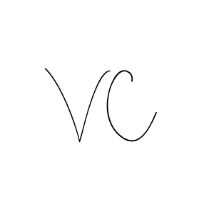 How to make V C name signature. Use Andilay-7BmLP style for creating short signs online. This is the latest handwritten sign. V C signature style 4 images and pictures png