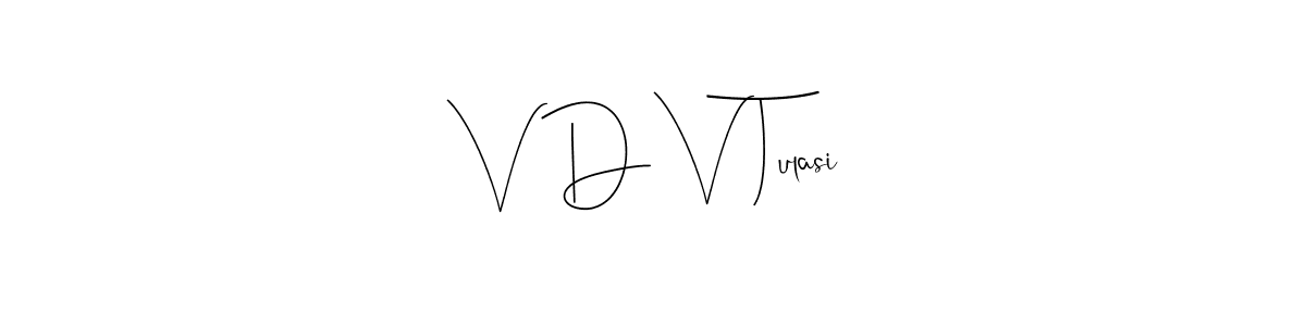 You can use this online signature creator to create a handwritten signature for the name V D V Tulasi. This is the best online autograph maker. V D V Tulasi signature style 4 images and pictures png