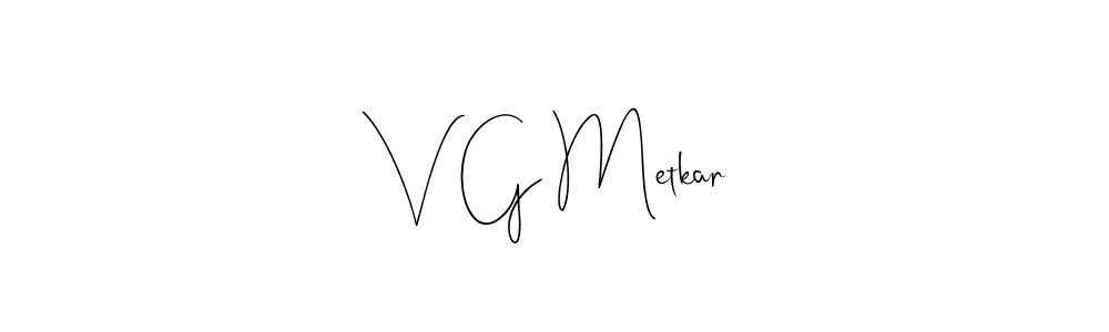 Here are the top 10 professional signature styles for the name V G Metkar. These are the best autograph styles you can use for your name. V G Metkar signature style 4 images and pictures png