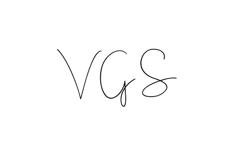 Also You can easily find your signature by using the search form. We will create V G S name handwritten signature images for you free of cost using Andilay-7BmLP sign style. V G S signature style 4 images and pictures png
