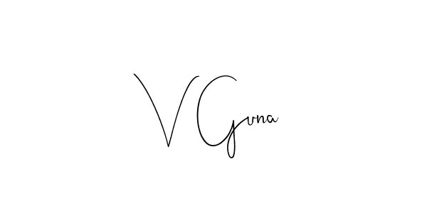 Best and Professional Signature Style for V Guna. Andilay-7BmLP Best Signature Style Collection. V Guna signature style 4 images and pictures png