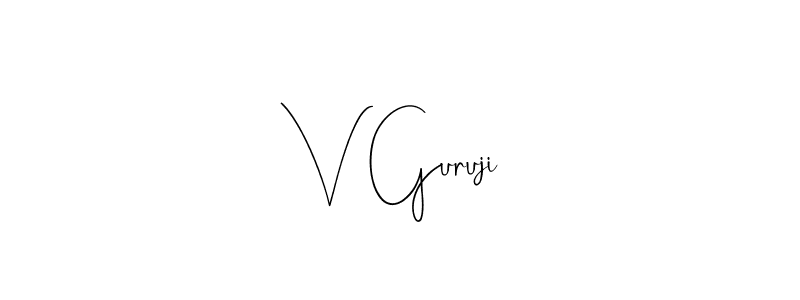 Here are the top 10 professional signature styles for the name V Guruji. These are the best autograph styles you can use for your name. V Guruji signature style 4 images and pictures png