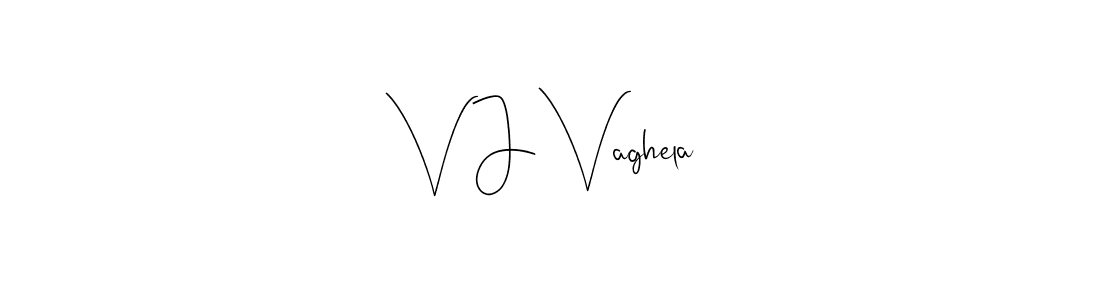 Best and Professional Signature Style for V J Vaghela. Andilay-7BmLP Best Signature Style Collection. V J Vaghela signature style 4 images and pictures png