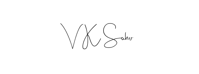 How to Draw V K Sahu signature style? Andilay-7BmLP is a latest design signature styles for name V K Sahu. V K Sahu signature style 4 images and pictures png