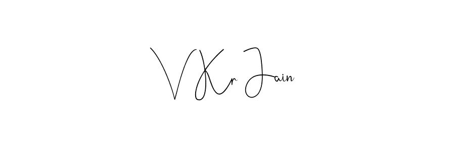 See photos of V Kr Jain official signature by Spectra . Check more albums & portfolios. Read reviews & check more about Andilay-7BmLP font. V Kr Jain signature style 4 images and pictures png