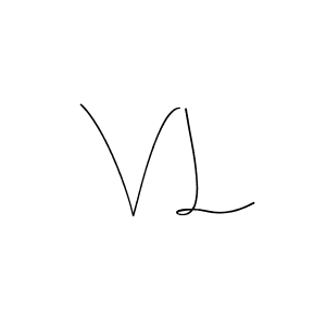 How to make V L name signature. Use Andilay-7BmLP style for creating short signs online. This is the latest handwritten sign. V L signature style 4 images and pictures png