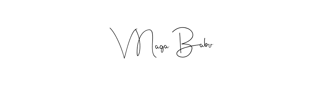 Similarly Andilay-7BmLP is the best handwritten signature design. Signature creator online .You can use it as an online autograph creator for name V Naga Babu. V Naga Babu signature style 4 images and pictures png