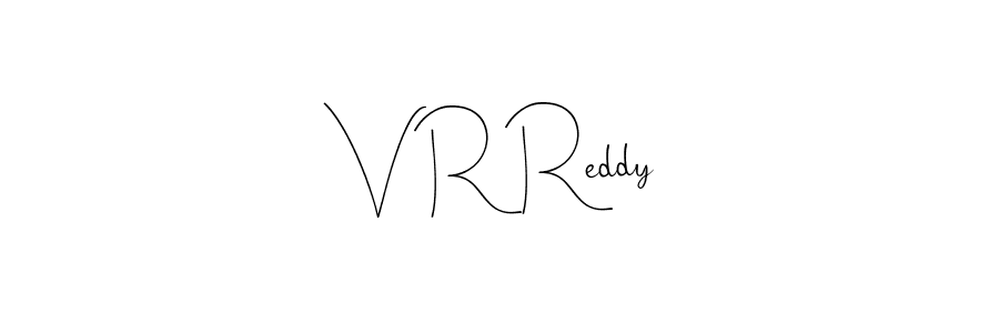 Make a beautiful signature design for name V R Reddy. Use this online signature maker to create a handwritten signature for free. V R Reddy signature style 4 images and pictures png