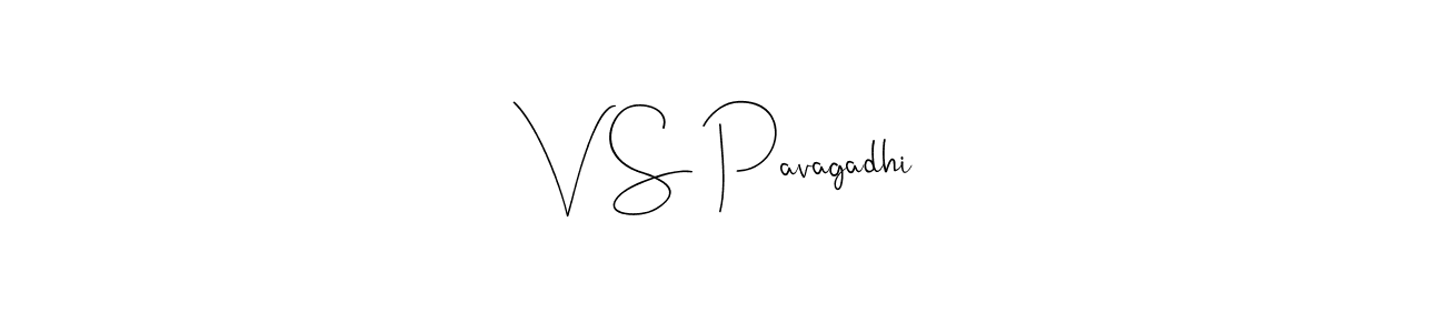 How to Draw V S Pavagadhi signature style? Andilay-7BmLP is a latest design signature styles for name V S Pavagadhi. V S Pavagadhi signature style 4 images and pictures png