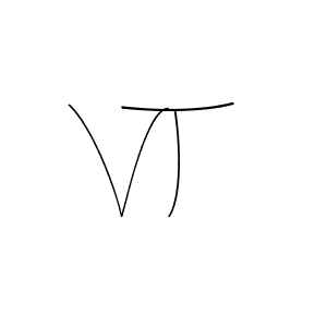 Make a beautiful signature design for name V T. Use this online signature maker to create a handwritten signature for free. V T signature style 4 images and pictures png