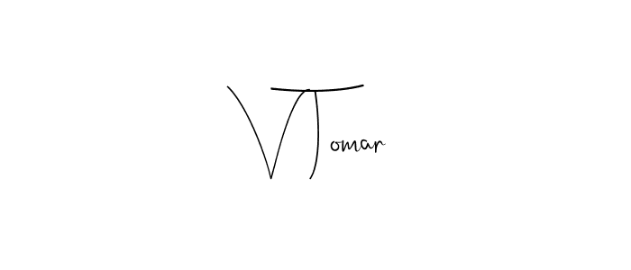 The best way (Andilay-7BmLP) to make a short signature is to pick only two or three words in your name. The name V Tomar include a total of six letters. For converting this name. V Tomar signature style 4 images and pictures png