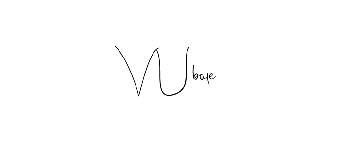 Also we have V Ubale name is the best signature style. Create professional handwritten signature collection using Andilay-7BmLP autograph style. V Ubale signature style 4 images and pictures png