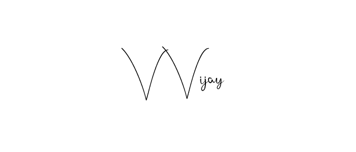 Design your own signature with our free online signature maker. With this signature software, you can create a handwritten (Andilay-7BmLP) signature for name V Vijay. V Vijay signature style 4 images and pictures png