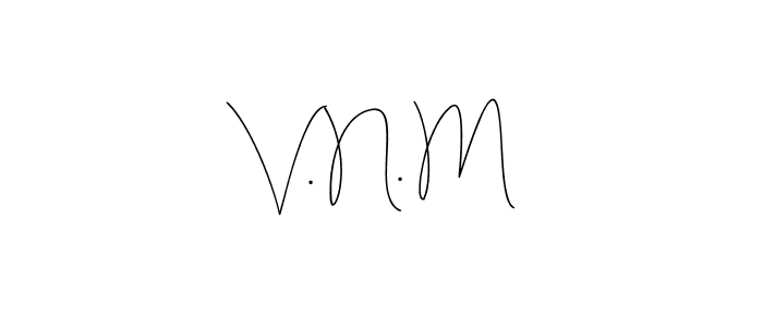 Similarly Andilay-7BmLP is the best handwritten signature design. Signature creator online .You can use it as an online autograph creator for name V. N. M. V. N. M signature style 4 images and pictures png