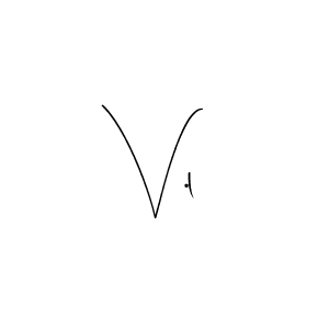 How to make V.l name signature. Use Andilay-7BmLP style for creating short signs online. This is the latest handwritten sign. V.l signature style 4 images and pictures png