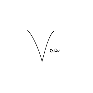 Design your own signature with our free online signature maker. With this signature software, you can create a handwritten (Andilay-7BmLP) signature for name Vaa. Vaa signature style 4 images and pictures png