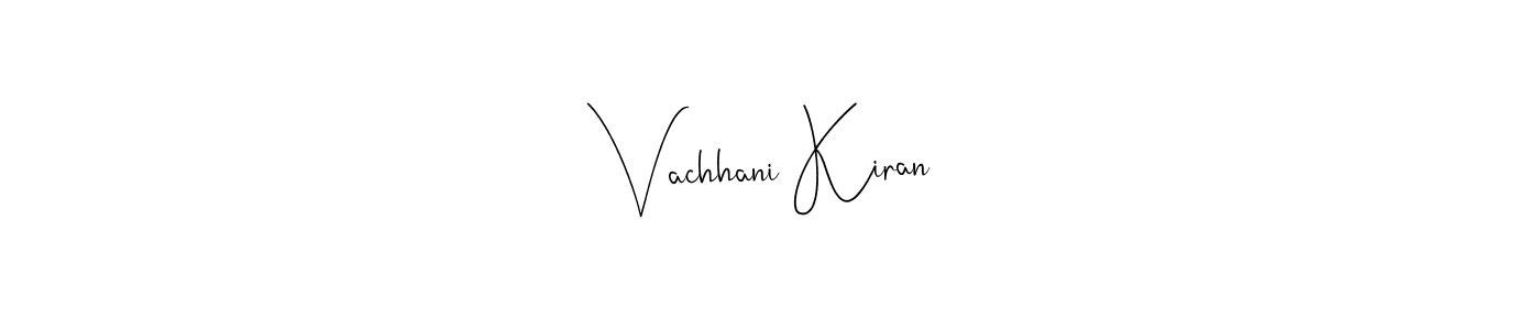 Best and Professional Signature Style for Vachhani Kiran. Andilay-7BmLP Best Signature Style Collection. Vachhani Kiran signature style 4 images and pictures png