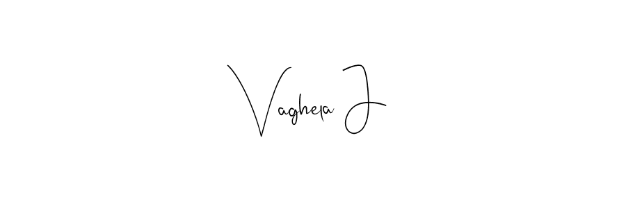 Andilay-7BmLP is a professional signature style that is perfect for those who want to add a touch of class to their signature. It is also a great choice for those who want to make their signature more unique. Get Vaghela J name to fancy signature for free. Vaghela J signature style 4 images and pictures png
