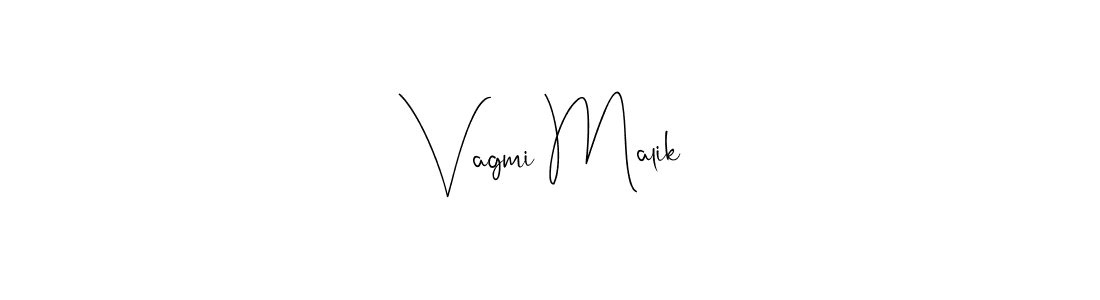 Similarly Andilay-7BmLP is the best handwritten signature design. Signature creator online .You can use it as an online autograph creator for name Vagmi Malik. Vagmi Malik signature style 4 images and pictures png