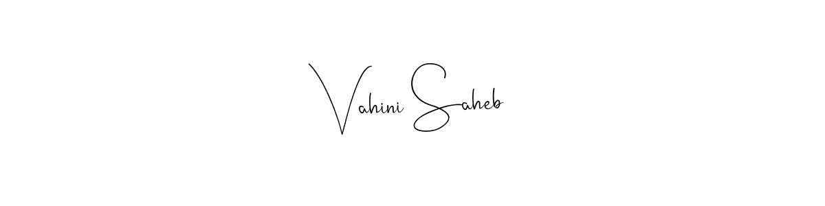 Here are the top 10 professional signature styles for the name Vahini Saheb. These are the best autograph styles you can use for your name. Vahini Saheb signature style 4 images and pictures png