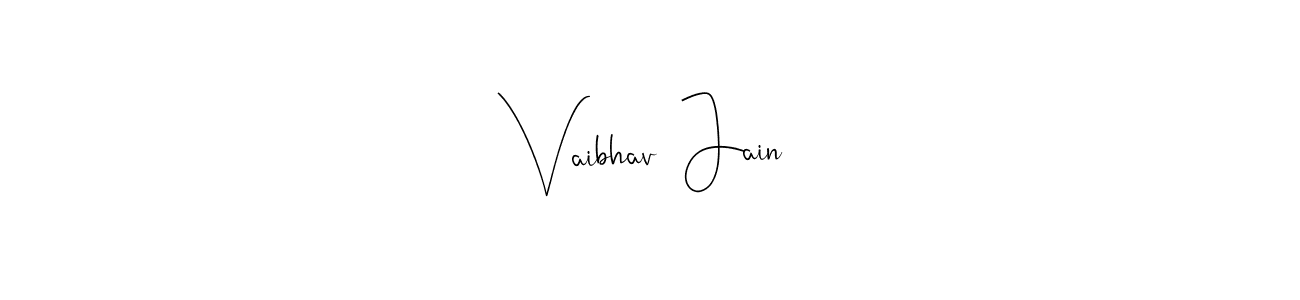 Make a beautiful signature design for name Vaibhav  Jain. Use this online signature maker to create a handwritten signature for free. Vaibhav  Jain signature style 4 images and pictures png