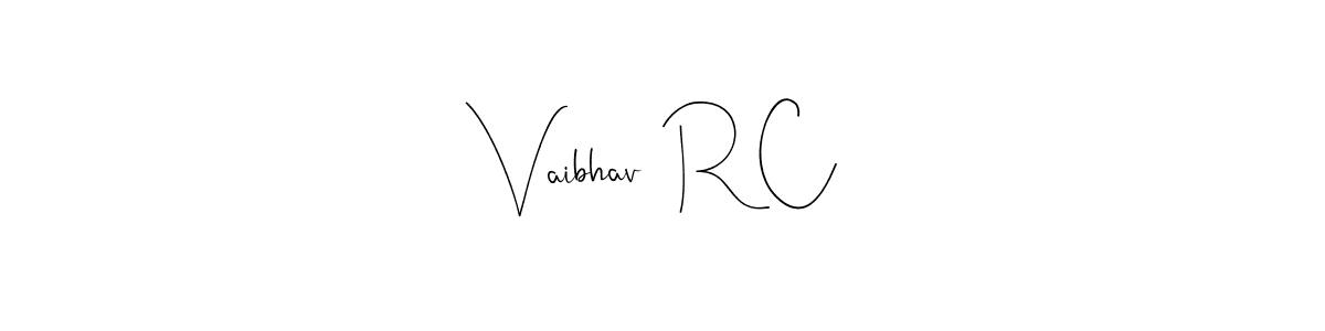 See photos of Vaibhav  R C official signature by Spectra . Check more albums & portfolios. Read reviews & check more about Andilay-7BmLP font. Vaibhav  R C signature style 4 images and pictures png