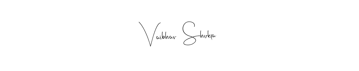 You should practise on your own different ways (Andilay-7BmLP) to write your name (Vaibhav  Shukla) in signature. don't let someone else do it for you. Vaibhav  Shukla signature style 4 images and pictures png