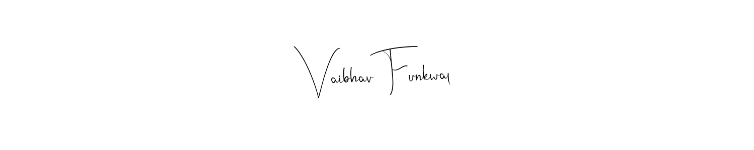 You can use this online signature creator to create a handwritten signature for the name Vaibhav Funkwal. This is the best online autograph maker. Vaibhav Funkwal signature style 4 images and pictures png