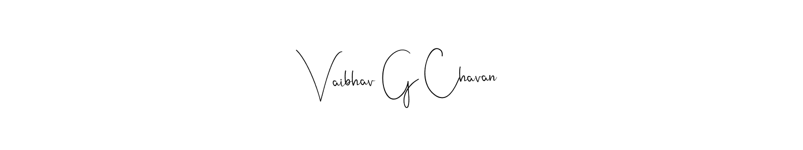 Similarly Andilay-7BmLP is the best handwritten signature design. Signature creator online .You can use it as an online autograph creator for name Vaibhav G Chavan. Vaibhav G Chavan signature style 4 images and pictures png