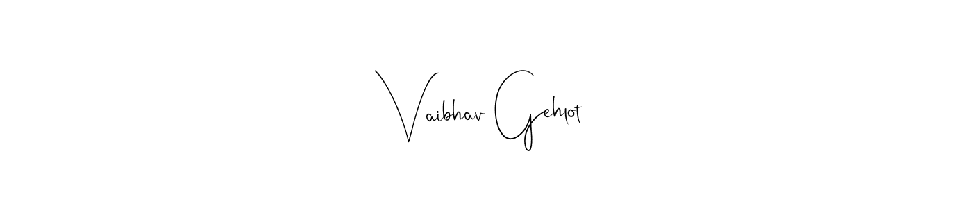 Once you've used our free online signature maker to create your best signature Andilay-7BmLP style, it's time to enjoy all of the benefits that Vaibhav Gehlot name signing documents. Vaibhav Gehlot signature style 4 images and pictures png