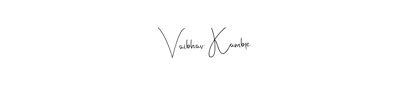 How to Draw Vaibhav Kamble signature style? Andilay-7BmLP is a latest design signature styles for name Vaibhav Kamble. Vaibhav Kamble signature style 4 images and pictures png