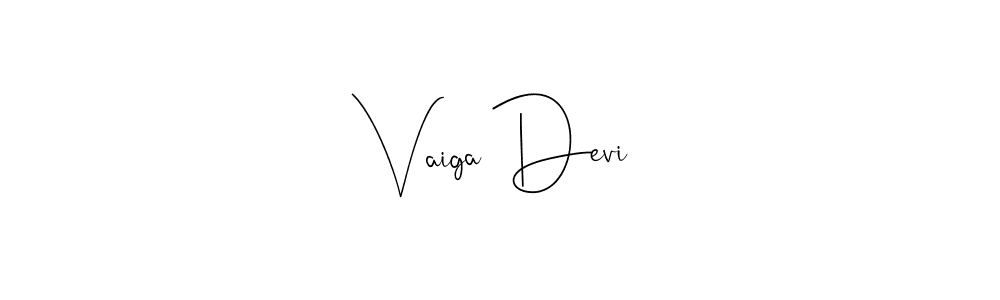 Design your own signature with our free online signature maker. With this signature software, you can create a handwritten (Andilay-7BmLP) signature for name Vaiga Devi. Vaiga Devi signature style 4 images and pictures png