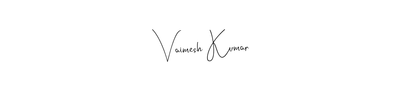 Here are the top 10 professional signature styles for the name Vaimesh Kumar. These are the best autograph styles you can use for your name. Vaimesh Kumar signature style 4 images and pictures png