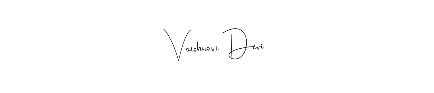 You can use this online signature creator to create a handwritten signature for the name Vaishnavi Devi. This is the best online autograph maker. Vaishnavi Devi signature style 4 images and pictures png