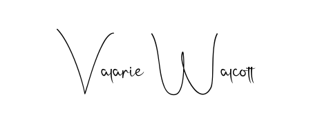 Valarie Walcott stylish signature style. Best Handwritten Sign (Andilay-7BmLP) for my name. Handwritten Signature Collection Ideas for my name Valarie Walcott. Valarie Walcott signature style 4 images and pictures png