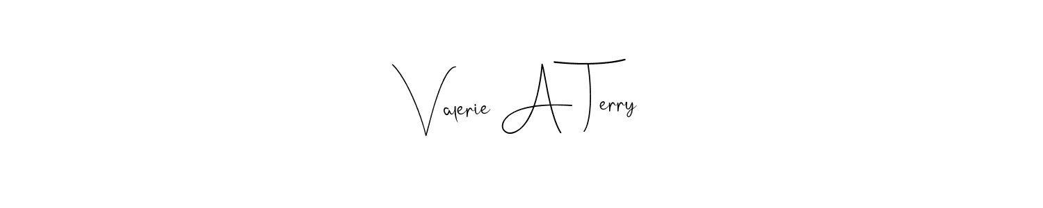 See photos of Valerie A Terry official signature by Spectra . Check more albums & portfolios. Read reviews & check more about Andilay-7BmLP font. Valerie A Terry signature style 4 images and pictures png