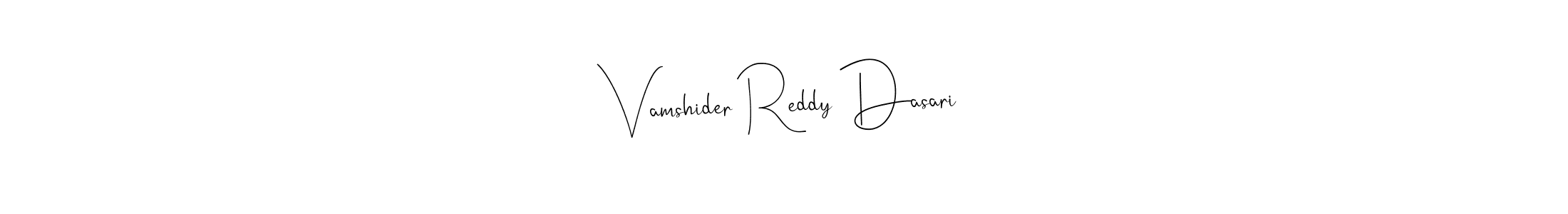 How to Draw Vamshider Reddy Dasari signature style? Andilay-7BmLP is a latest design signature styles for name Vamshider Reddy Dasari. Vamshider Reddy Dasari signature style 4 images and pictures png