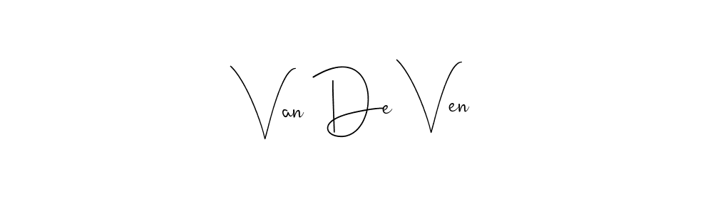 Also You can easily find your signature by using the search form. We will create Van De Ven name handwritten signature images for you free of cost using Andilay-7BmLP sign style. Van De Ven signature style 4 images and pictures png