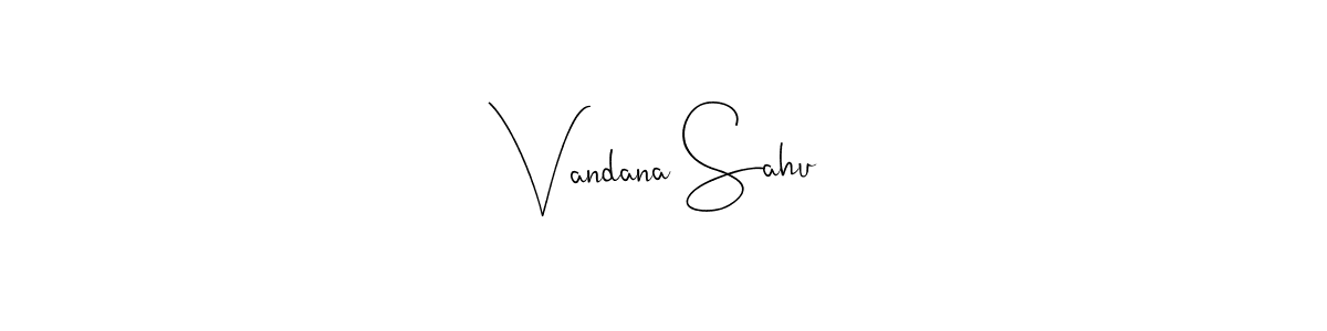 This is the best signature style for the Vandana Sahu name. Also you like these signature font (Andilay-7BmLP). Mix name signature. Vandana Sahu signature style 4 images and pictures png