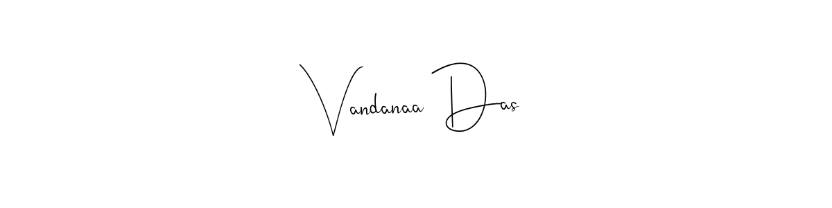 Use a signature maker to create a handwritten signature online. With this signature software, you can design (Andilay-7BmLP) your own signature for name Vandanaa Das. Vandanaa Das signature style 4 images and pictures png